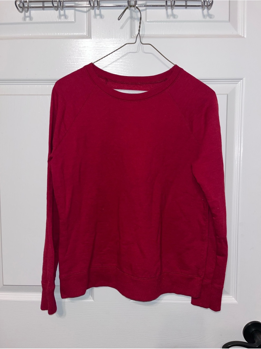 Women’s Crewneck Sweatshirt - Red
